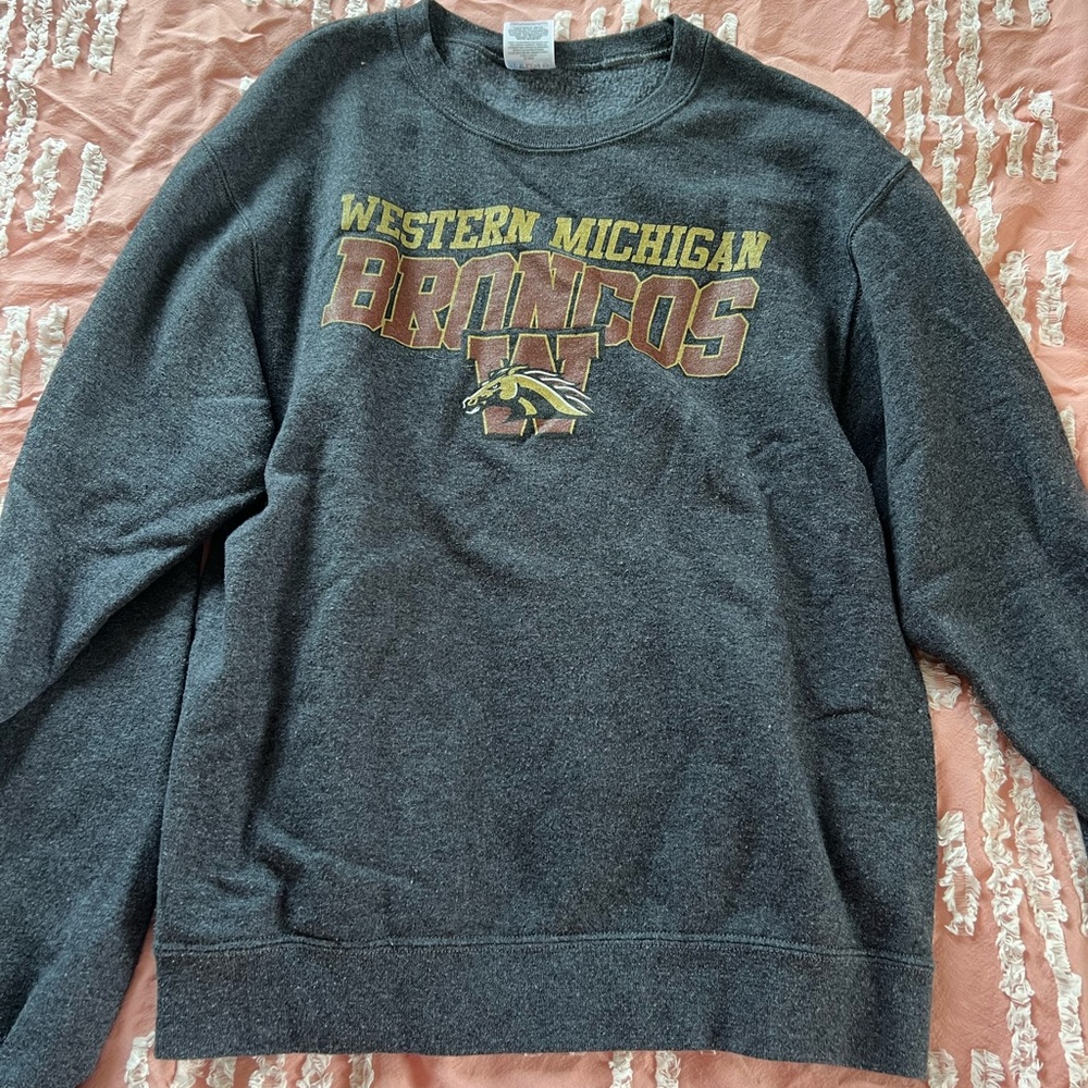 WMU broncos crewneck